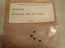 Mydata Stop screw M0956 P6SS-2*3S