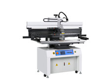 Solder paste printer Touch screen Control
