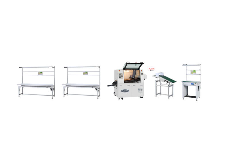 Small Production Output DIP Insertion Line