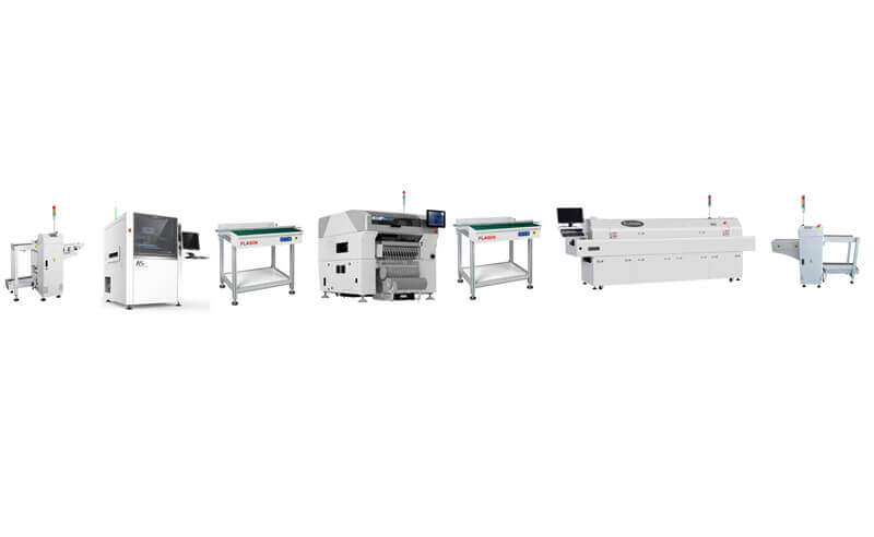Middle Speed JUKI RS-1 Automatic SMT Assembly line